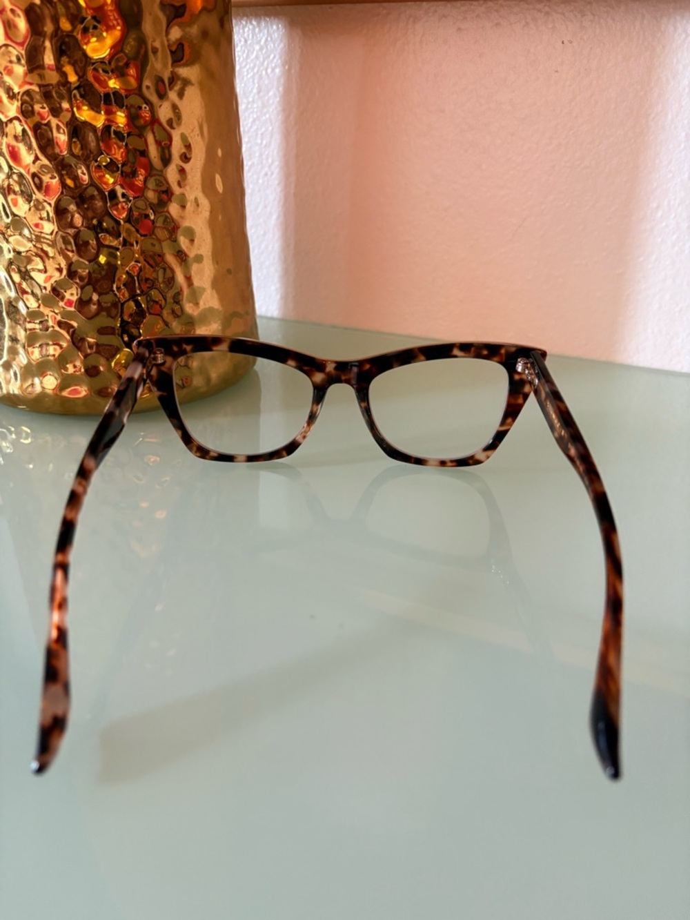 Dita- Tortoiseshell Cat-Eye Glasses with Original Case - Picture 8 of 15